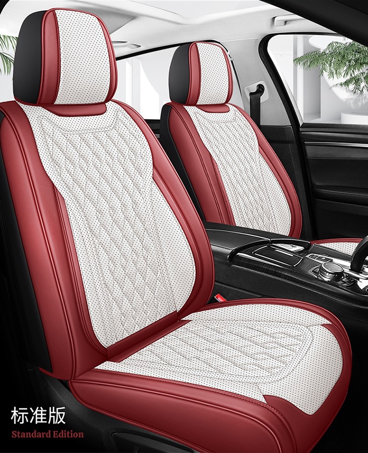 Cross-border car seat cushion, diamond-patterned, suitable for all seasons, full-coverage seat cover, available for Amazon dropshipping