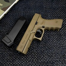 1:2.05格洛克合金玩具手枪模型枪抛壳金属可拆卸男孩玩具不能发射