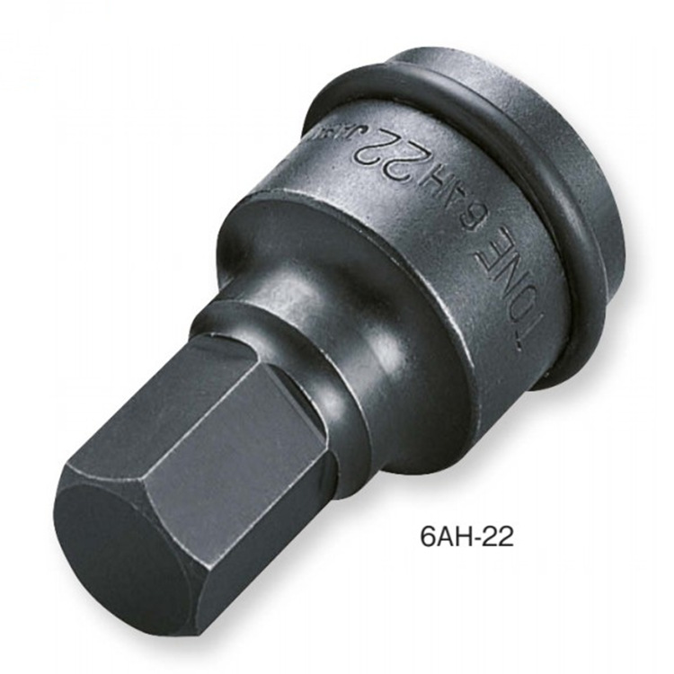 日本TONE前田 6AH-14 17 19 22 24 27 内六角套筒 公制3/4 机修