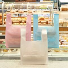カラー軟膜ベストバッグ焙煎食品バッグ包装袋スーパーレジ袋厚手手提げ袋ビニール袋