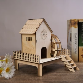 木质工艺品;拼图、拼板;建筑/DIY小屋/拼装玩具