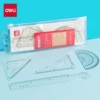 1 set of rulers-20cm/4 pieces★[Deli 79533]