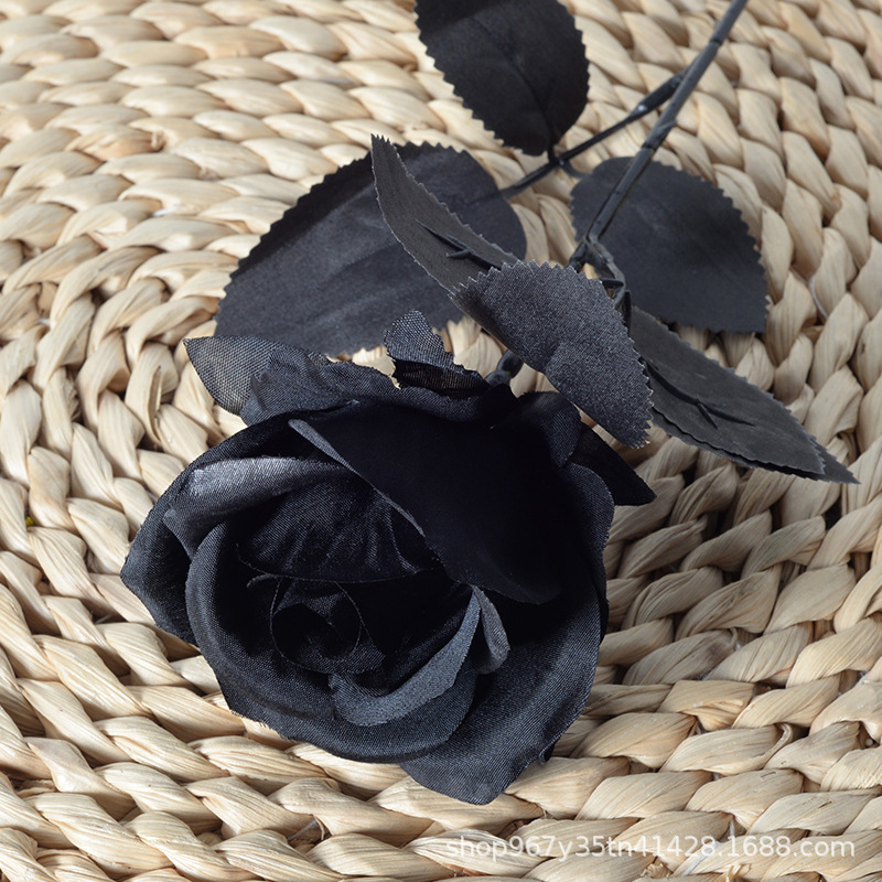 silk cloth all black