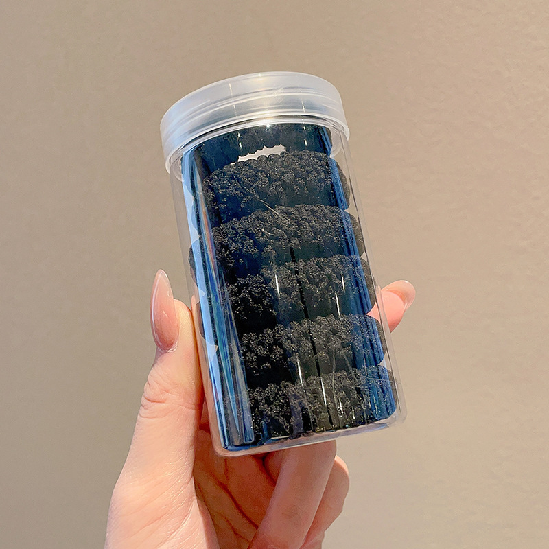 Cuerdas de cabello de cola de caballo de alta elasticidad, banda de goma duradera, anillo de cabello de mujer, 2025 nuevo toque de cabello de primavera y verano de alta gama