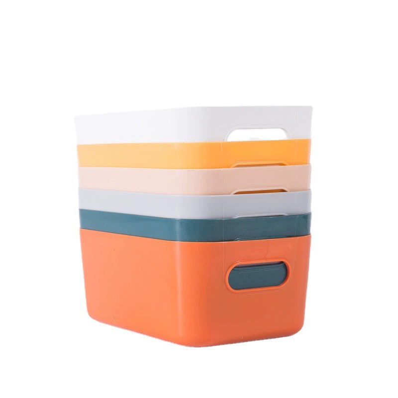 Table plastic storage box, storage basket