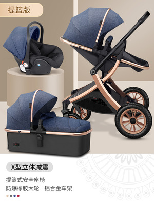 Scenery Strollers light fold Two-way newborn children baby Hand bb Car