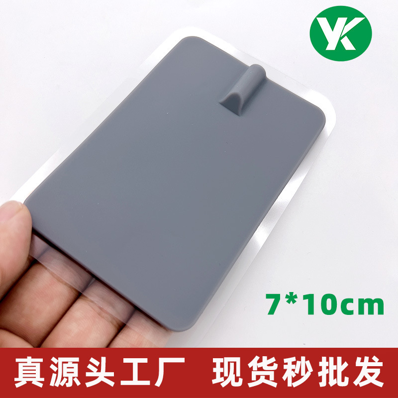 Factory direct supply gray without glue 2.0 hole silicone electrode gel low frequency physiotherapy conductive massage patch