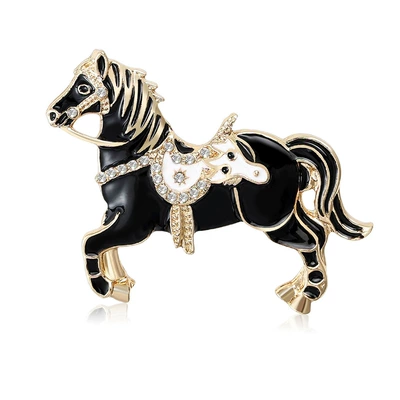 New European and American Personalized Yaxa sancaqları - xz4048b-dark-horse