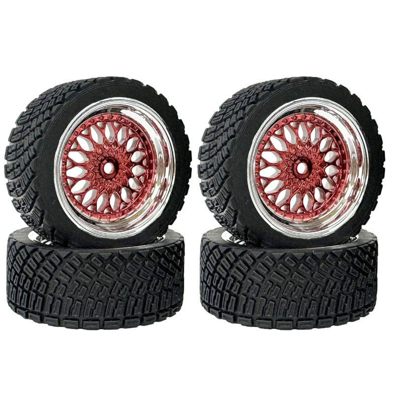 1:10 Model Car Hsp94123 Racing Tire Tamiya Tt02 Jingshang Fw06 Rv D3 Universal Flat Tire