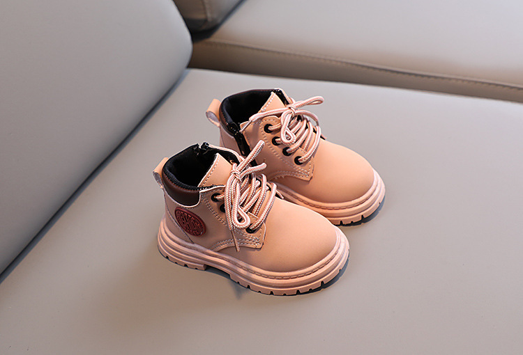 Martin 2023 Autumn/Winter New Children's Shoes Girls' Baby Little Yellow Boots Boys' Casual Soft_voghion.com