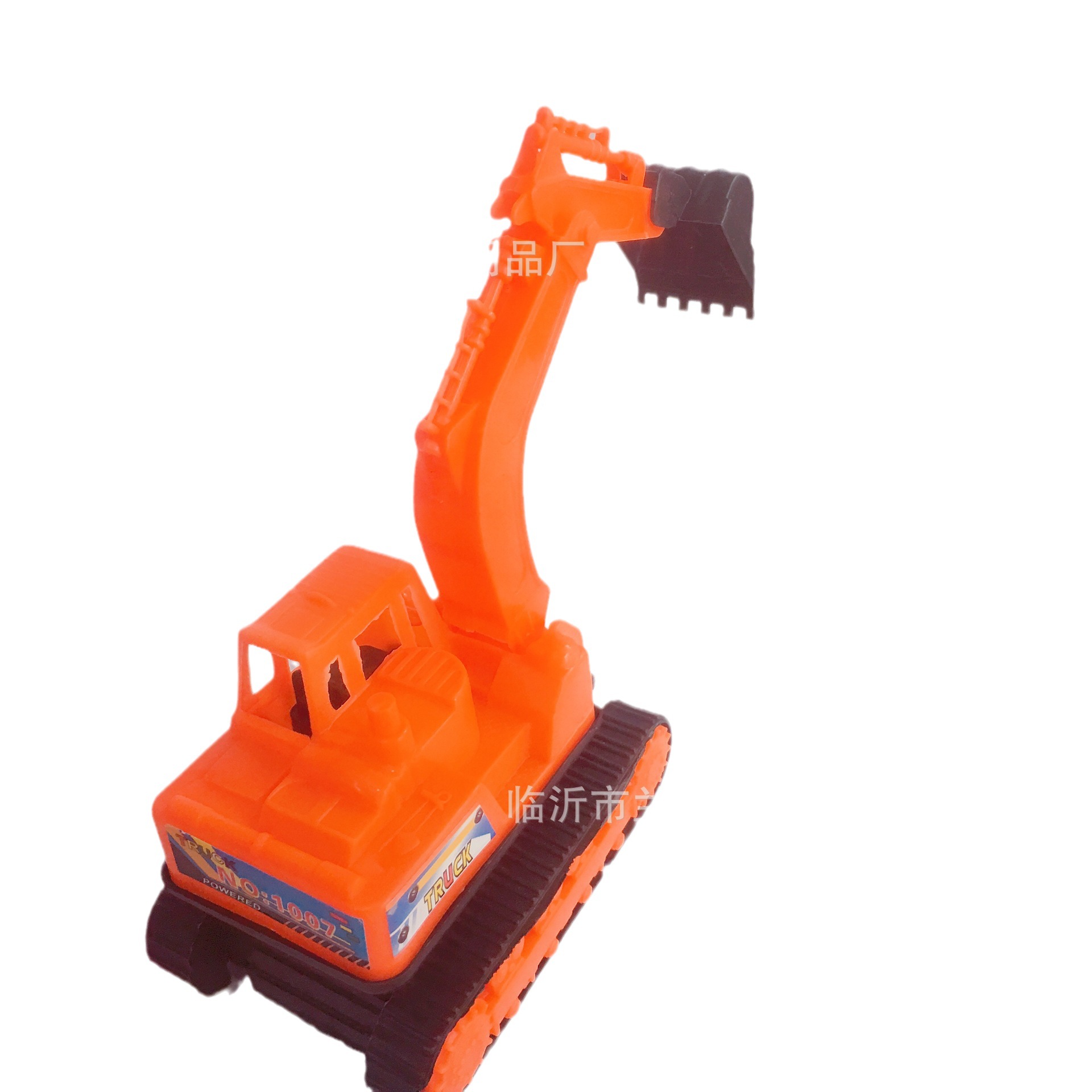 Anillo para niños de juguete de plástico excavadora de coches vehículo de ingeniería de dos yuanes tienda de juguetes grandes almacenes