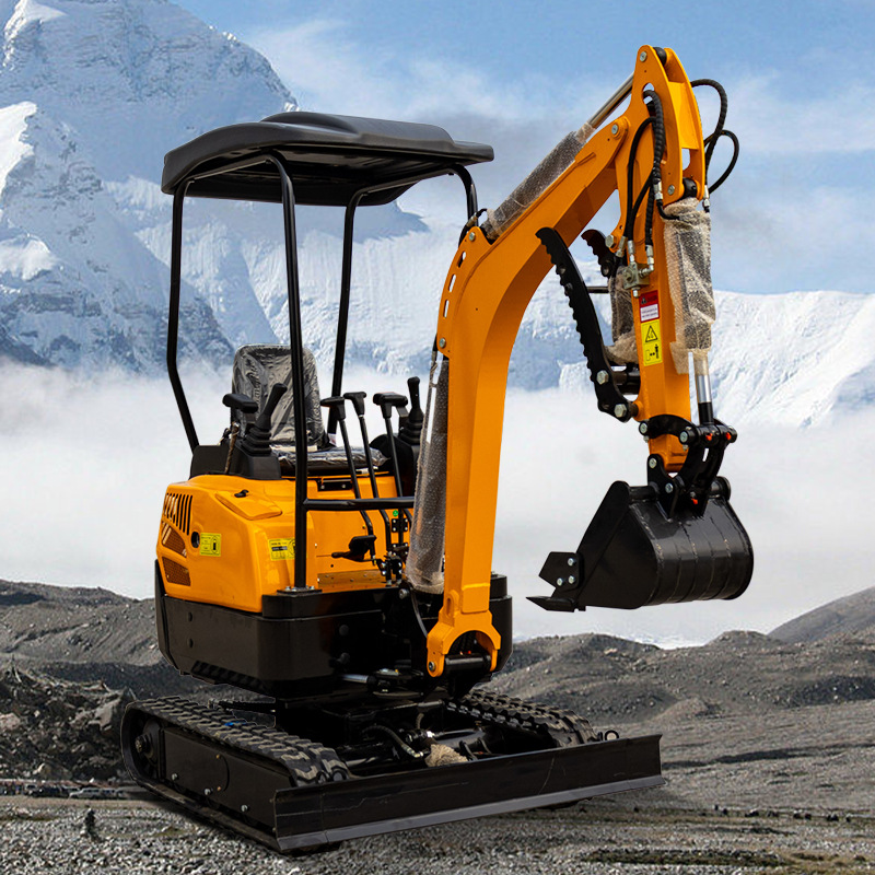 源头工厂1.8吨履带式小型挖掘机混凝土破碎 农用微挖果园小钩机