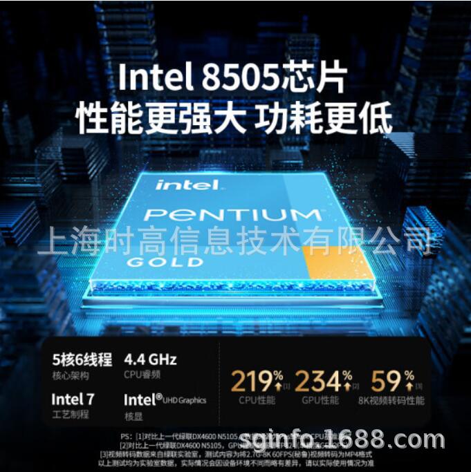  DXP4800 Plus 洢 NAS 4λ ƴ洢 10G