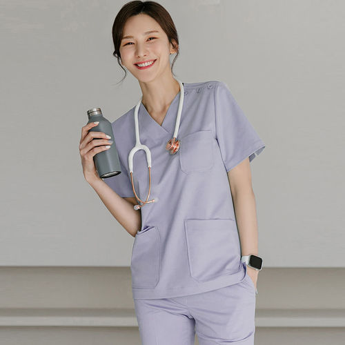 Handwashing Operating Room Women's Short Sleeve Oral Doctor Scrub Suit Long Sleeve Operating Room Workwear Summer Elastic Set