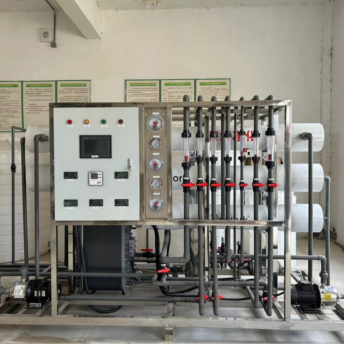 Photovoltaic, Gelatinous Materials, Secondary Ro, Reverse Osmosis, Edi High-Purity Water Equipment, 18 Megaohm Water Output, Fully Automatic