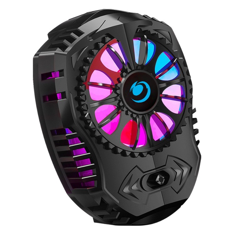 Nuevo semiconductor refrigeración tableta teléfono móvil radiador con cable multi-engranaje ajustable succión magnética clip trasero juego móvil artefacto de refrigeración