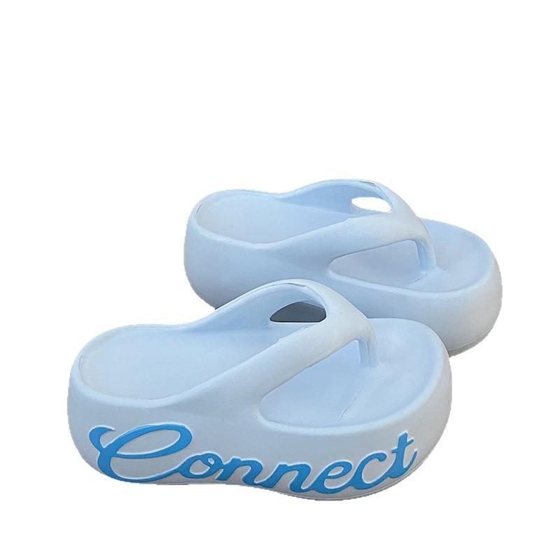 2026 New EVA Slippers For Women, Summer Beach Height-Increasing Flip-Flops, Foreign Trade Slipper Factory Wholesale_vogvips.com