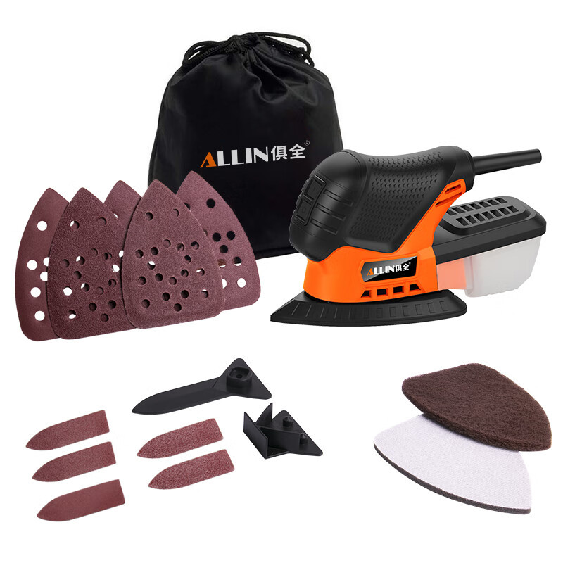 砂纸机打磨机油漆打磨翻新小型抛光机木工电动木材家具圆盘砂光机