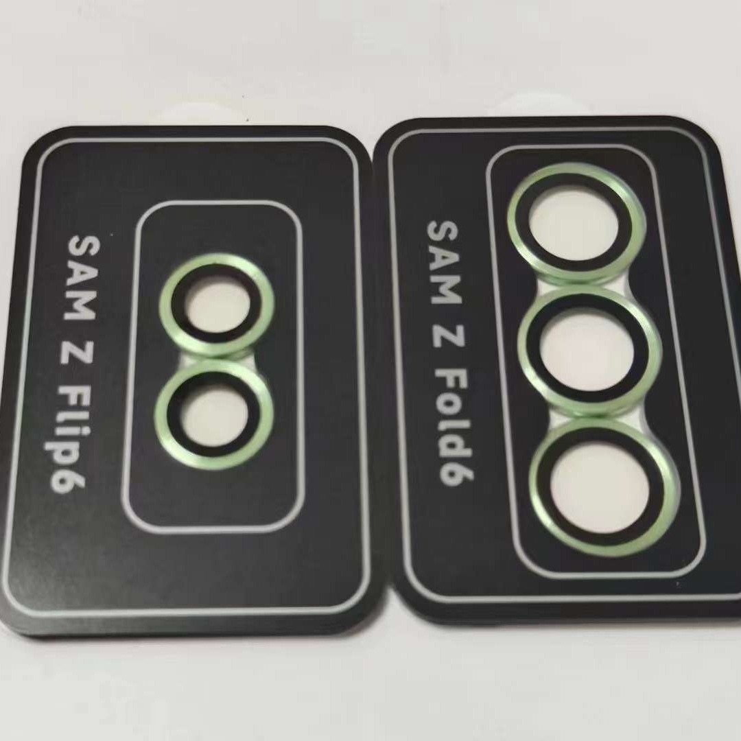 Protector de Lente de Cámara para Samsung Fold7, Anillo de Lente Flip6, 5 Posiciones, W26 Segunda Generación, Película de Lente de Cristal Metálico Ojo de Águila