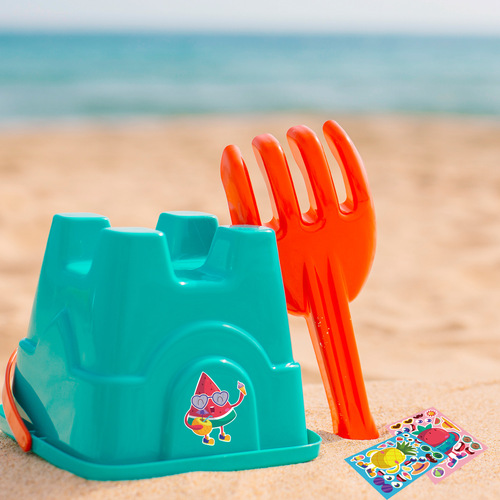 CM2212016 Summer Colorful Children's Anime Cartoon Parent-Child Interactive Brain-Teasing Puzzle DIY Face Sticker Fruit Sticker