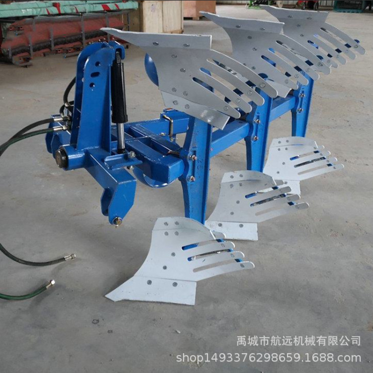 45-90马力拖拉机带的液压翻转犁 3铧犁4铧犁5铧犁 双向耕地深翻犁