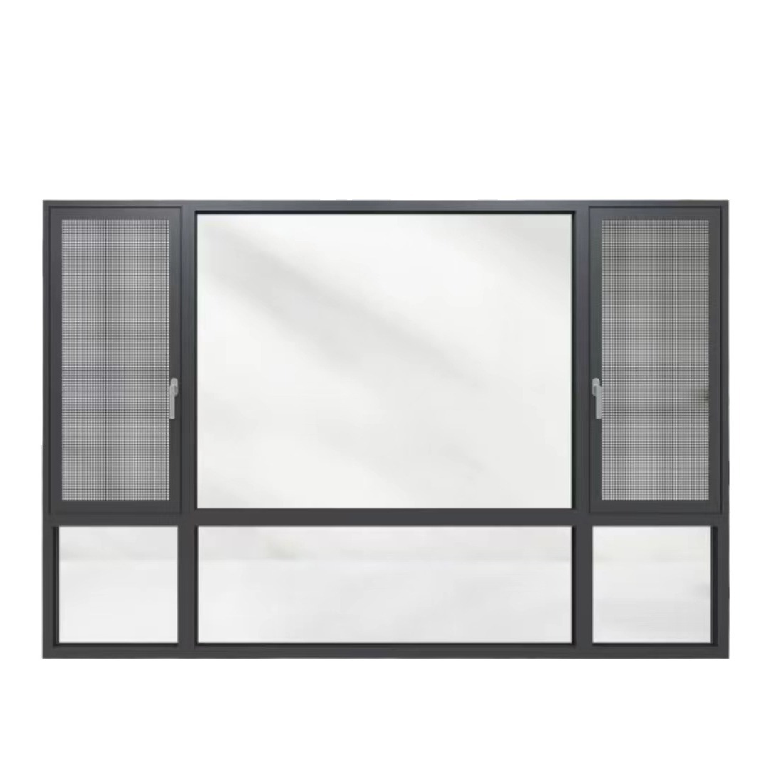 Окно алюминиевое Aojia Good Doors and Windows серия 110 (1.4 мм)