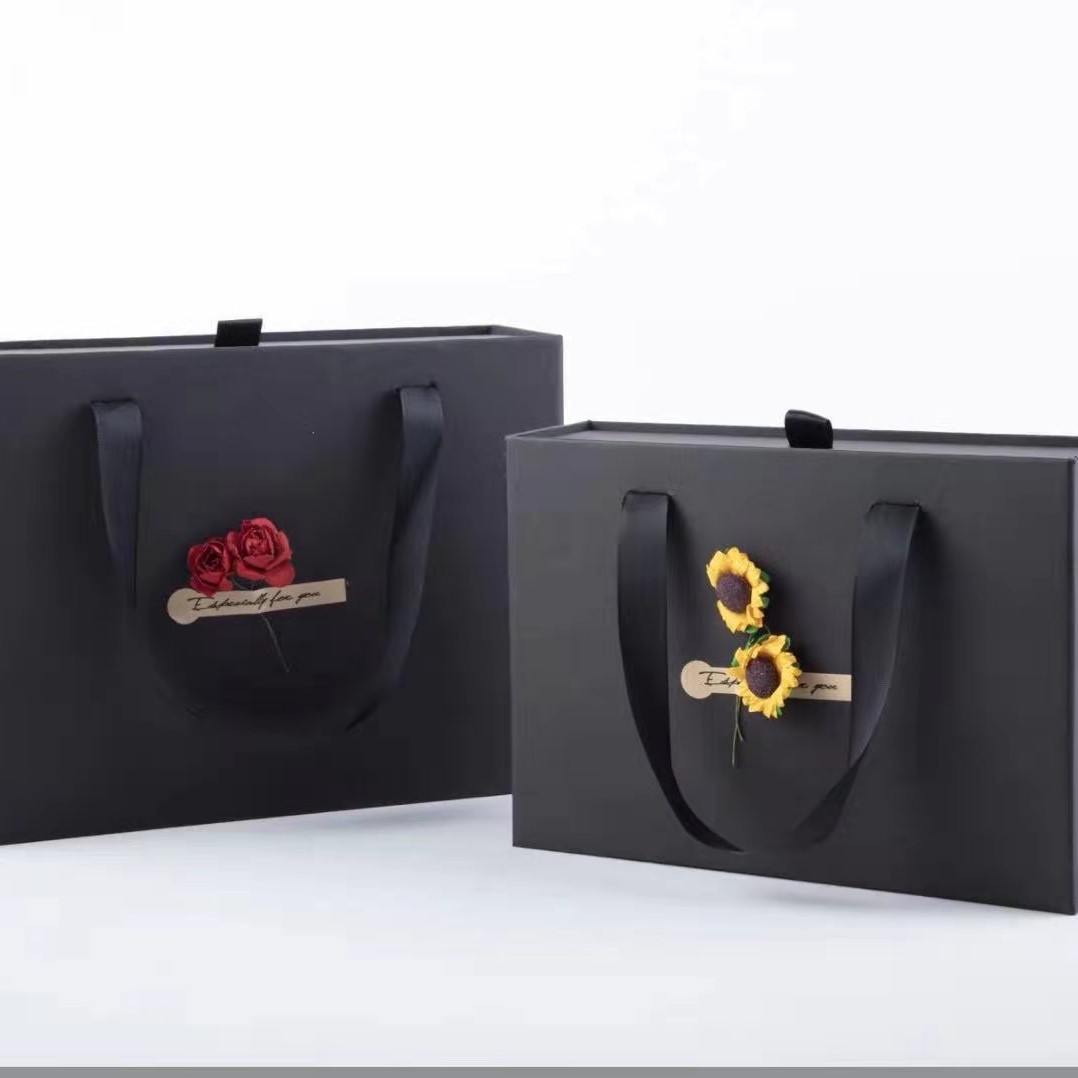 Avanzada ins estilo Rosa girasol caja de regalo Noche Oscura caja de embalaje para niños y niñas cumpleaños confesión caja de regalo