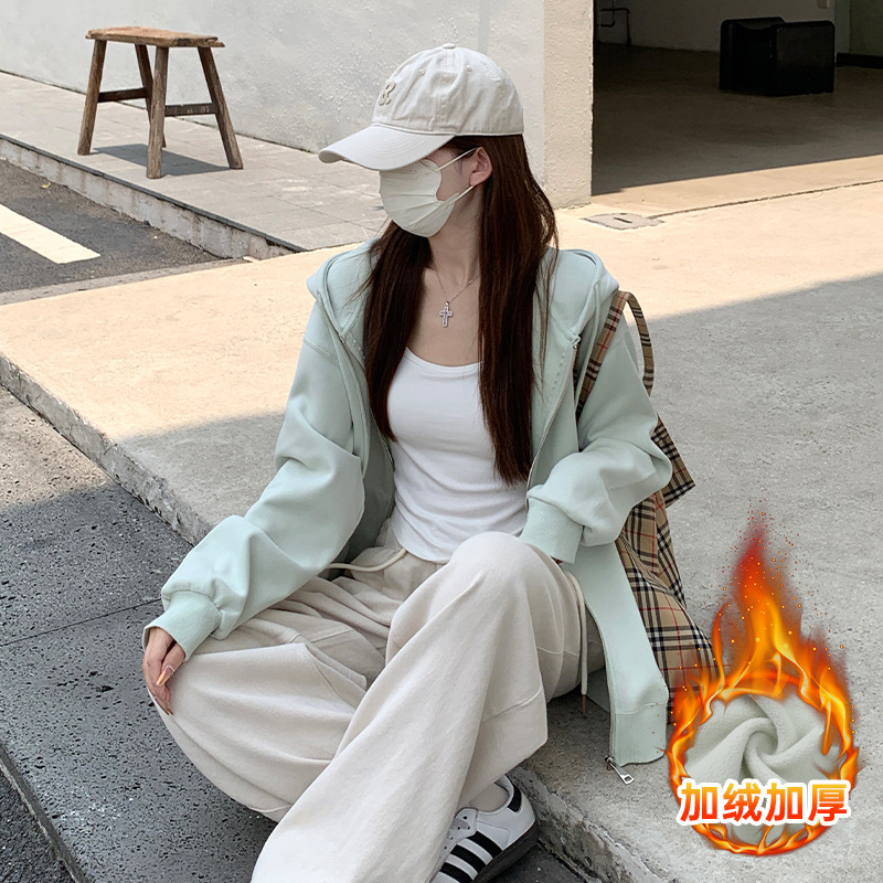Clearance Dopamine Jacket for Women, Autumn and Winter Fleece Hooded Sweatshirt, 2026 New Trendy Spring and Autumn Casual Cardigan Top Clearance Dopamine Jacket for Women, Autumn and Winter Fleece Hooded Sweatshirt, 2026 New Trendy Spring and Autumn Casual Cardigan Top