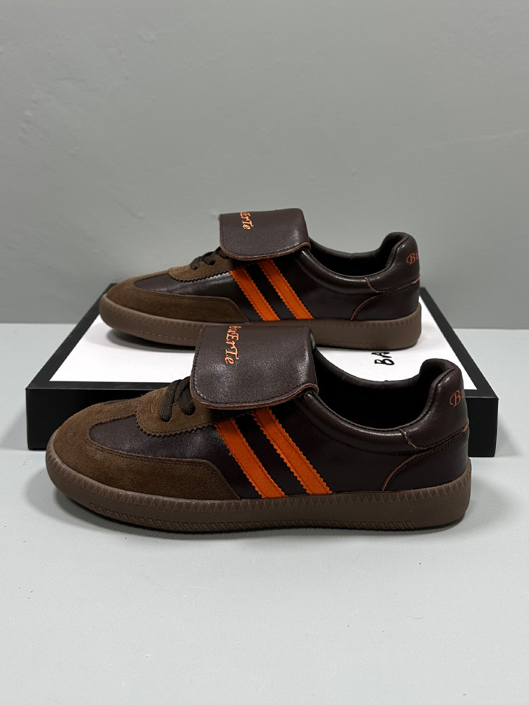 Damen Sneaker Aus Echtleder Flache Freizeitschuhe Sommer_voghion.com