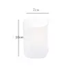 Transparent color cylindrical