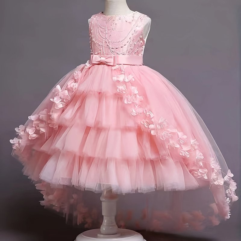 Girls' sleeveless dress, princess dress Summer children's|undefined