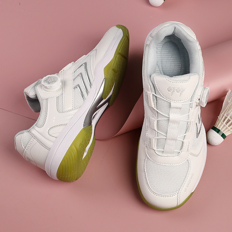 Autumn New Badminton Shoes, Lace-Free Youth Carbon Plate Running Shoes, Mesh Breathable Sports Shoes, Shock-Absorbing Non-Slip Shoes, Tennis Shoes