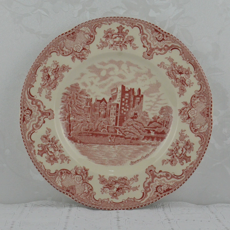 Последний заказ Wedgwood Red Castle серии модные западные блюда европейские тарелки для супа тарелки чаши и блюдца
