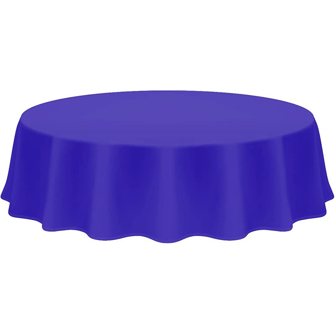 Mesa redonda de color sólido mantel desechable Mesa Redonda mantel estilo simple avanzada mesa de banquete cubierta de la tabla falda estilo transfronterizo