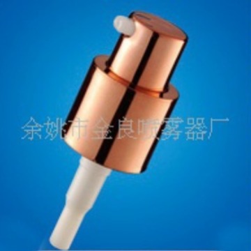 厂家批发18/410乳液泵 电化铝泵头粉泵 化妆品包装喷头
