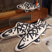 网红摸鱼抱枕咸鱼玩偶毛绒玩具公仔钥匙扣上班养鱼靠垫坐垫午睡枕