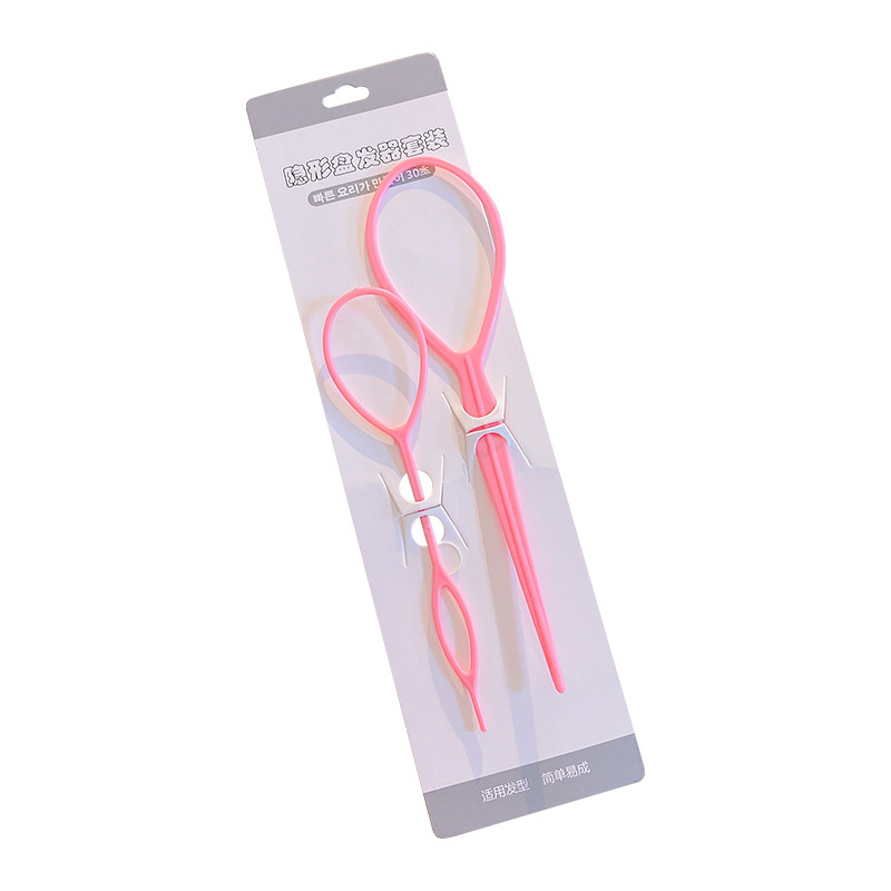 Mini cabello varilla de cabello broca de cabello pequeña niña atada cabello usar cabello perezoso artefacto de cabello trenzado