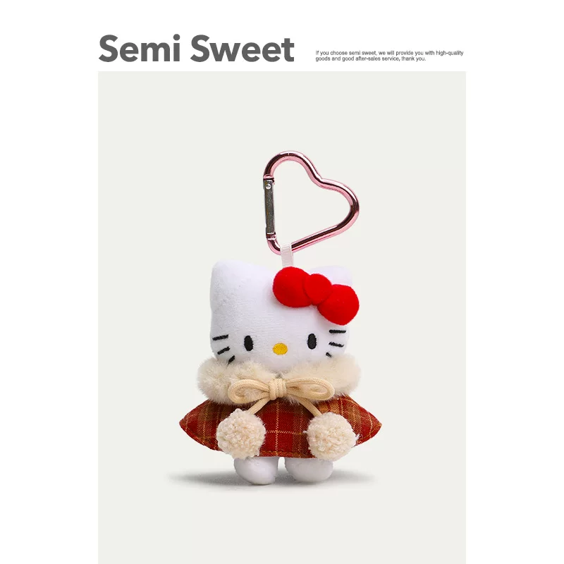 Hello Kitty, тренч, подвеска, плюшевая кукла, украшение для сумки