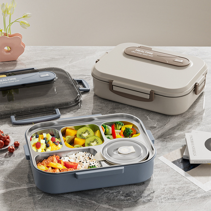 学生専用弁当箱、大容量304ステンレス保温弁当箱、電子レンジ対応弁当箱|undefined