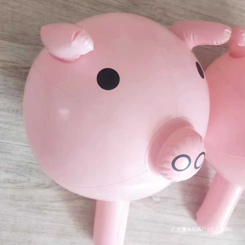 Inflatable hammer, balloon, toy, (Physicals), pig
