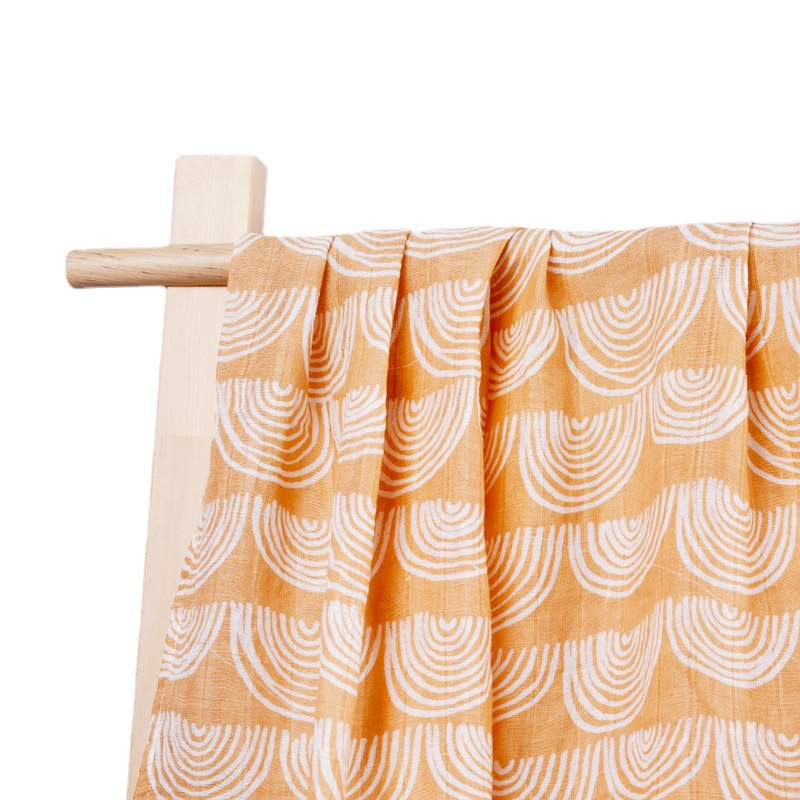 Kangobaby Newborn baby Cuff muslin Cotton Gauze Bath Towel baby blanket