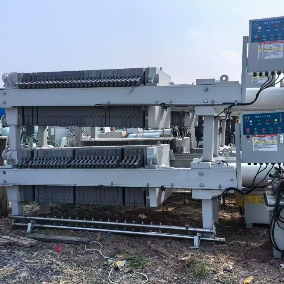 全自动压滤机污水处理固体液体分离设备箱式隔膜式板框式压滤机