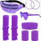 Outdoor Sports Sweat-Absorbent Towel Elastic Wristband Headband Badminton Basketball Sports Three-Color Bag Series H118