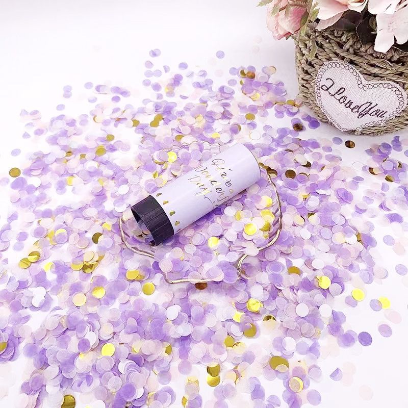 보라색 스팽글-폭발 도매 10