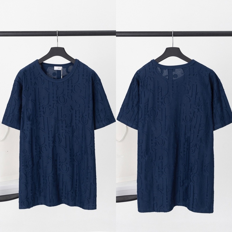スポットハイバージョン Dijia S25 夏新作刺繍プリント Djia 高級トレンドシリーズカジュアル男女半袖 Tシャツ|undefined