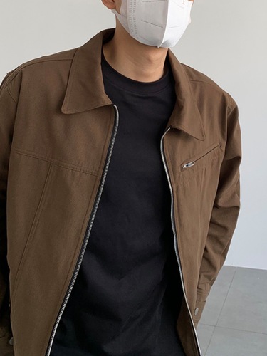 Water-wash Retro Jacket Spring and Autumn Season Vintage Outerwear Men High Street Retro Black Casual Top National Trend