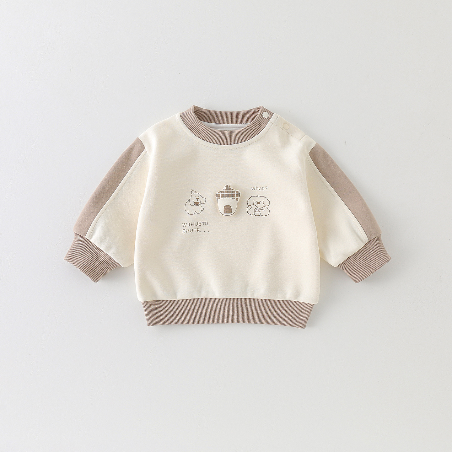 106059819@qq.com Ensemble bébé garçon deux pièces, sweat-shirt, vêtements de printemps et d'automne pour nourrisson, pantalon long décontracté pour les sorties, tout-petit_voghion.com