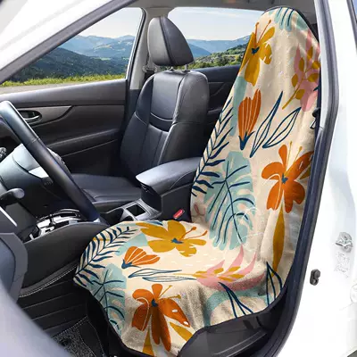 Car seat towel cover, front seat protector, suitable for gym and exercise, universal for all seasons, car use 123