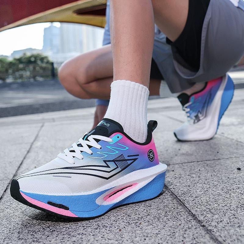 Competitive Training Running Shoes Popcorn Men's and Women's Marathon Champion Training Shoes Physical Test Sports Shoes Men's Shoes