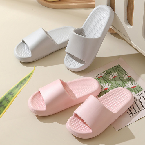 Summer Cooling Slippers for Men, Bathroom Slippers for Couples, Soft Sole with Foot-massaging Sensation, Household Slippers for Women, Non-slip Summer Home Slippers
